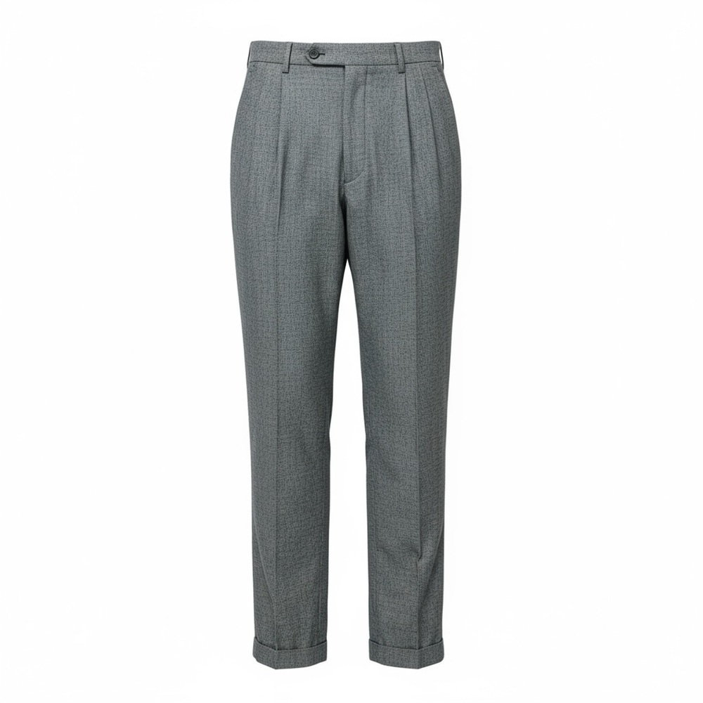 Barry Manufactures Dark Brown Slacks Size 32- Light Grey